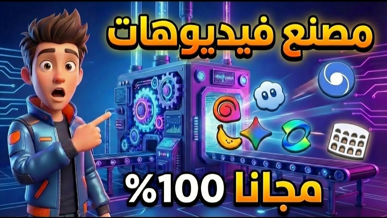 مصنع فيديوهات ai - افضل اداه مجانيه لتوليد فيديوهات ذكاء اصطناعي - مجانا