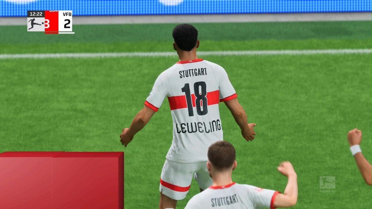 EA FC 25 Bayer04 vs VfB Stuttgart