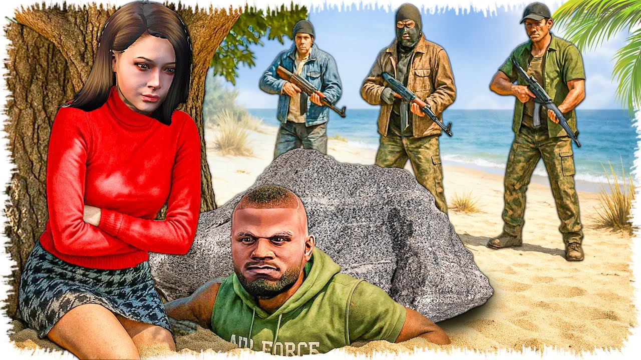 Джонни отбасымен жауыз бандиттерден тығылды 🤕 (GTA V)
