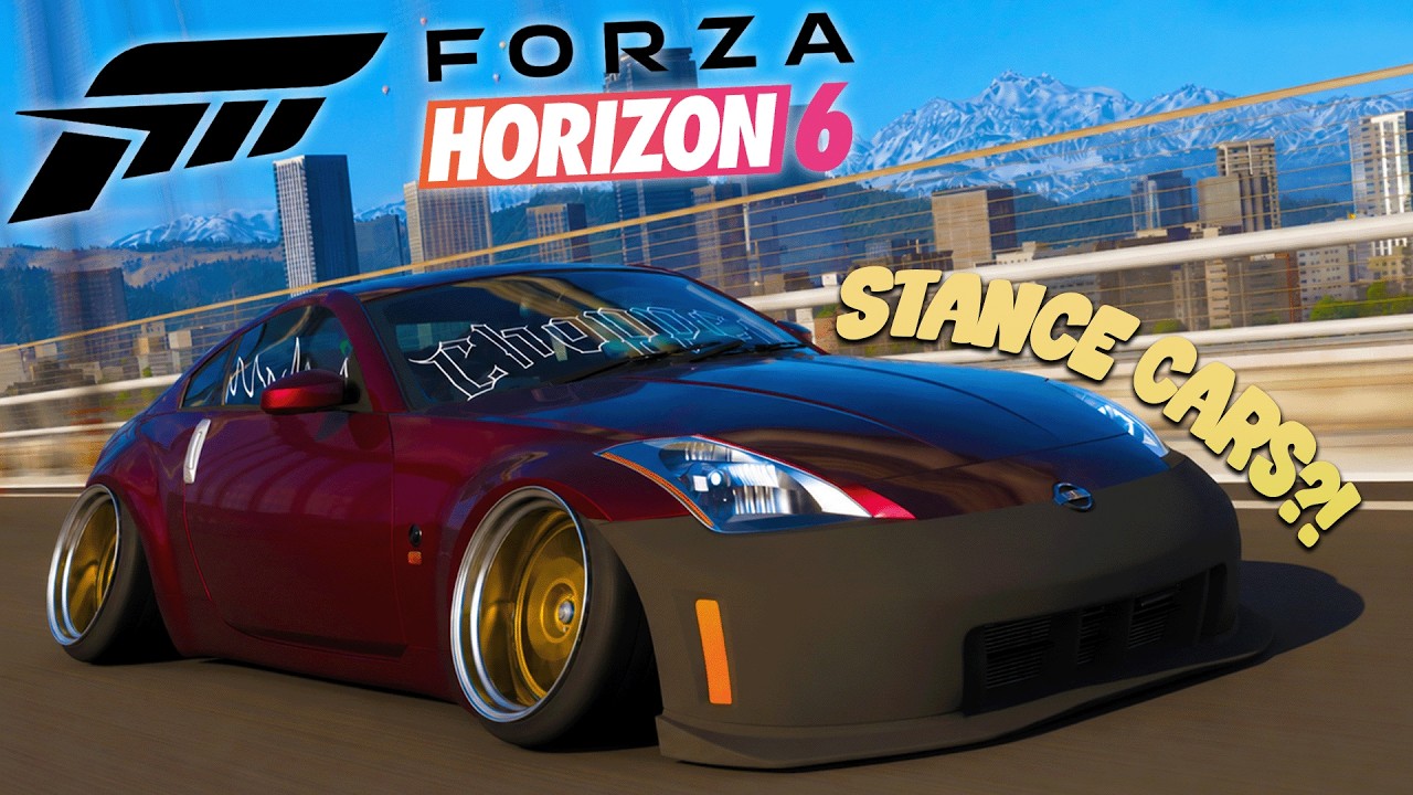 ПЫТАЮСЬ ПОСТРОИТЬ СТЕНС-КАР В FORZA HORIZON 6...