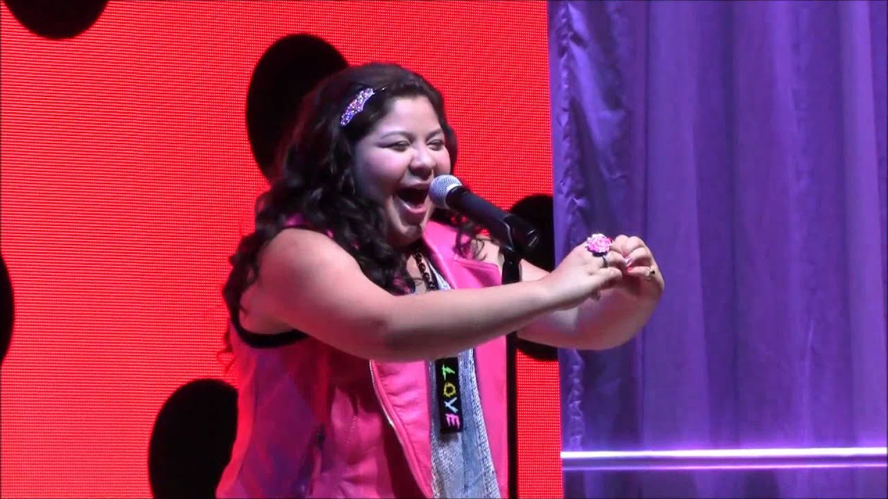 D23 Expo - Raini Rodriguez performs Living Your Dreams