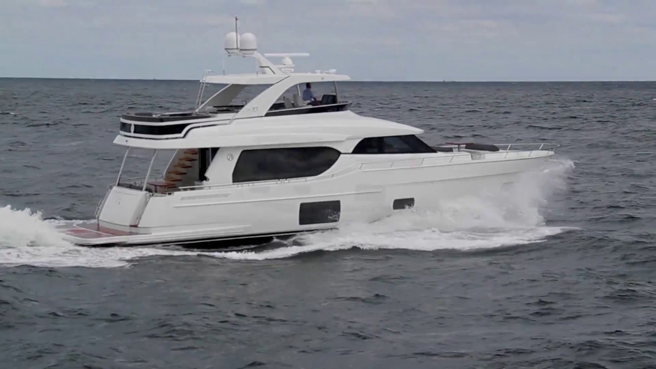 Ocean Alexander 70 Evolution (2016-) Test Video- By BoatTEST.com