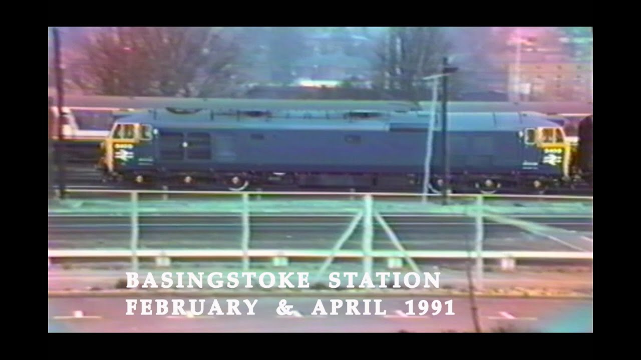 BR in the 1990s Basingstoke Station in February and April 1991
