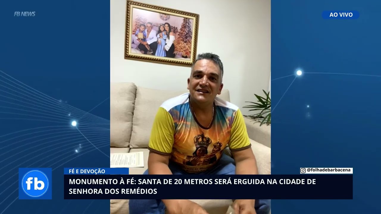 Promessa e Fé: Conheça a história do monumento de 20 Metros em Senhora dos Remédios (MG)
