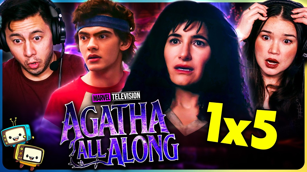 AGATHA ALL ALONG 1x5 Reaction! | Marvel | Kathryn Hahn | Aubrey Plaza