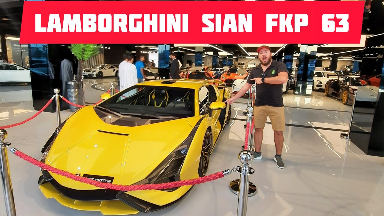 Lamborghini Sián FKP 37 #lamborghini #sian #middleeast