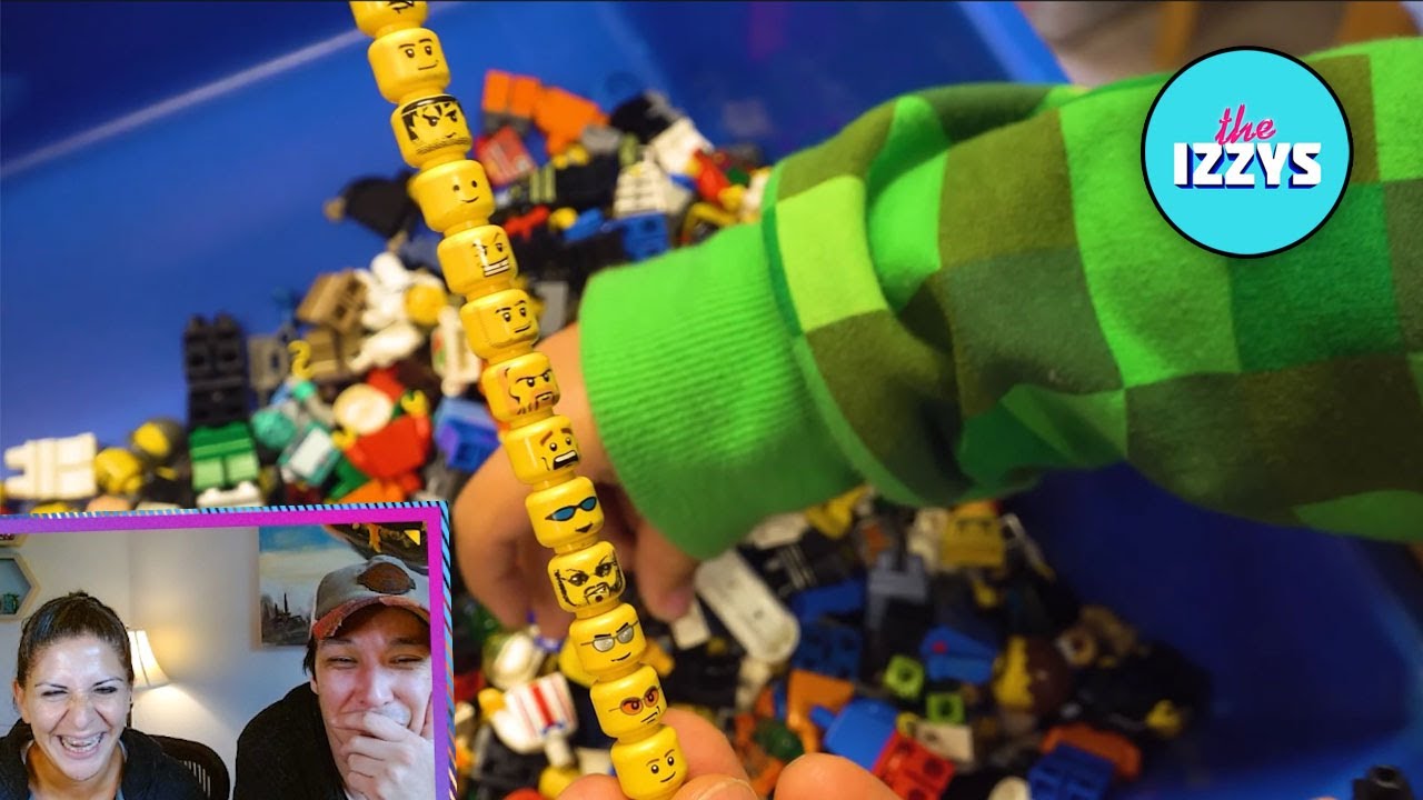 That one time we made a gigantic LEGO head monstrosity at Anna's Toy Depot