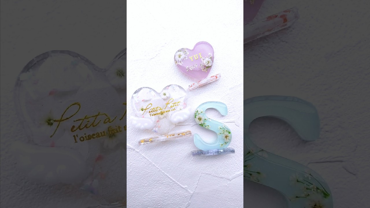 贅沢すぎるモールド✨アクスタが作れる！？デコパーツが沢山！推し活イニシャルも💕 #ハンドメイド #レジン #推し活