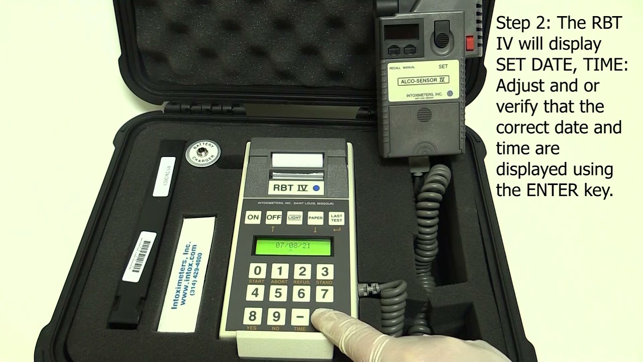 RBT IV - erasing memory without first uploading the stored data with IntoxNet.