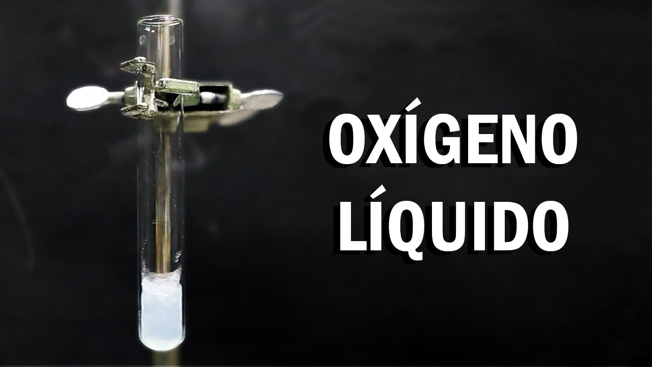 Elaborando y jugando con oxígeno líquido