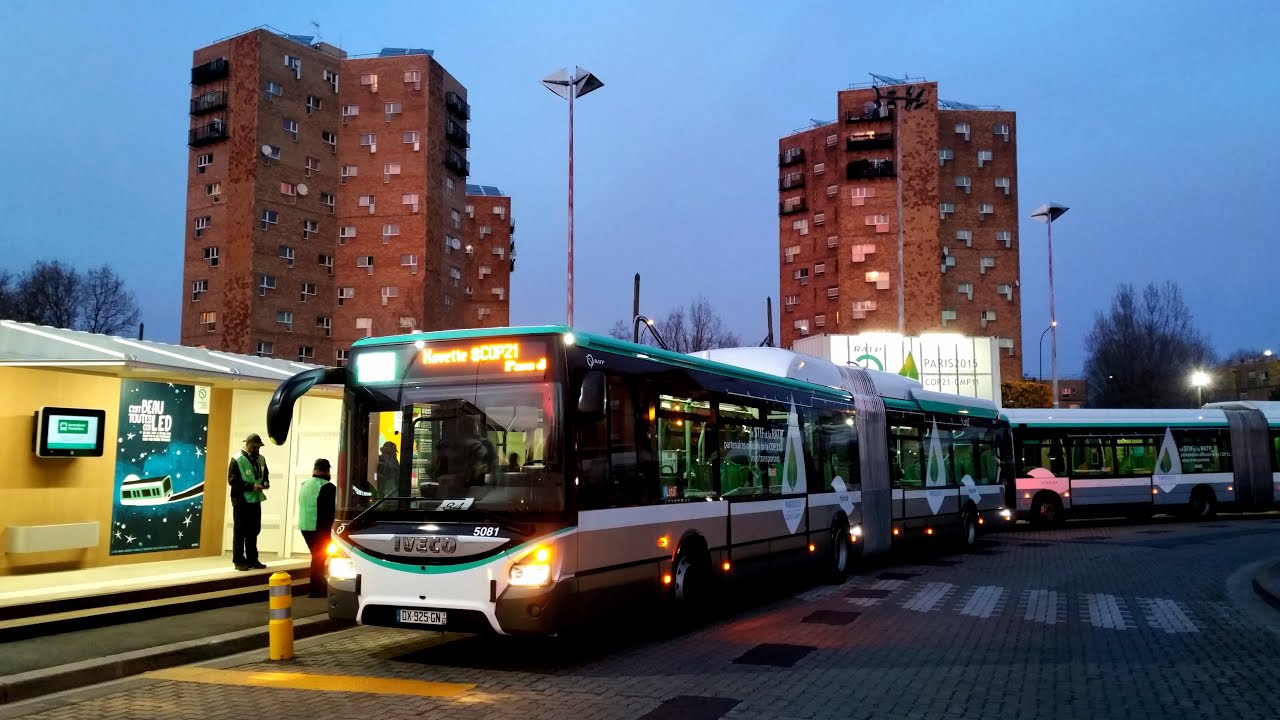 Iveco Urbanway 18 Hybride – RATP [#COP21]