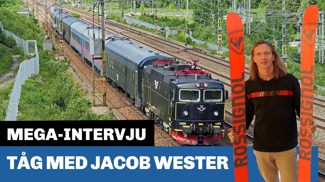 På tåg med Jacob Wester