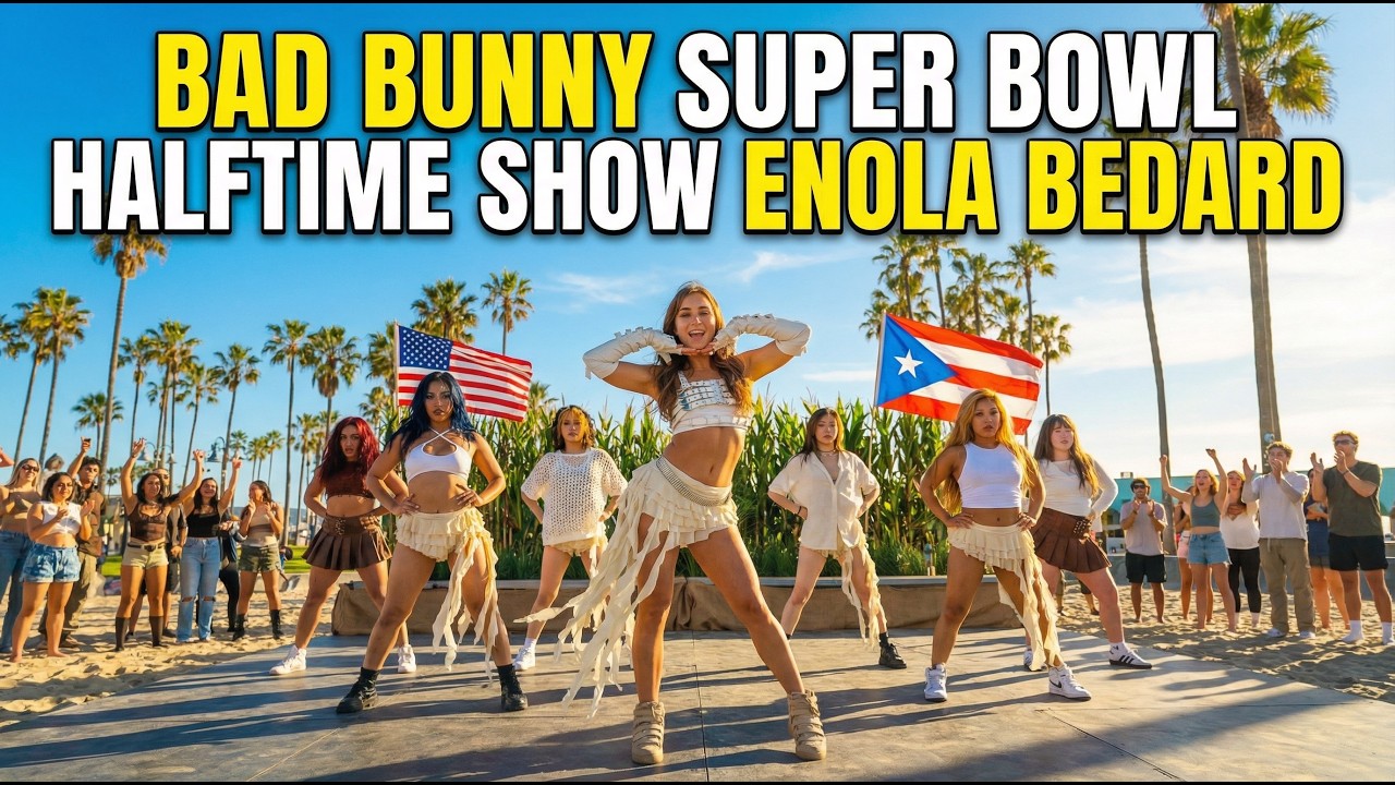 Bad Bunny Super Bowl Halfitme Show - Enola Bedard