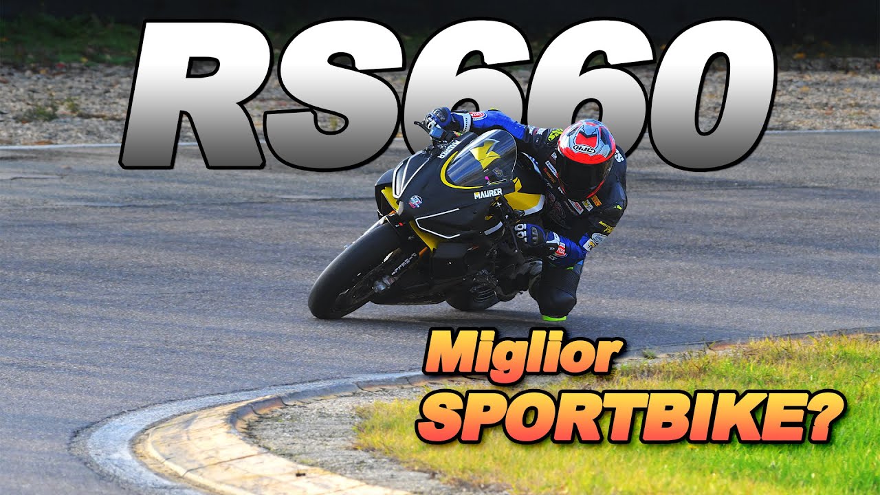 Aprilia RS660 Trofeo la verità! Test con pista umida a Castelletto di Branduzzo