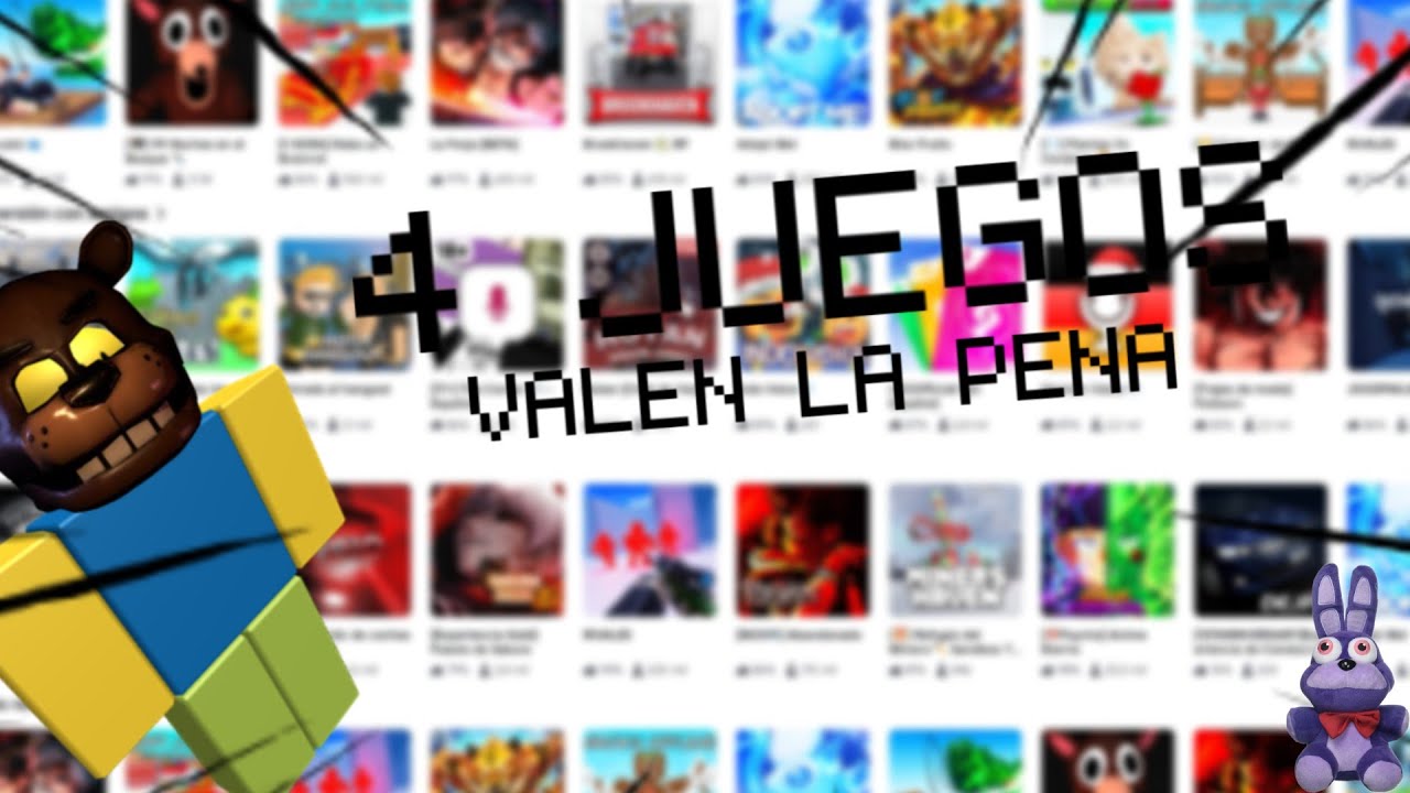 4 JUEGOS DE FNAF EN ROBLOX QUE VALEN LA PENA