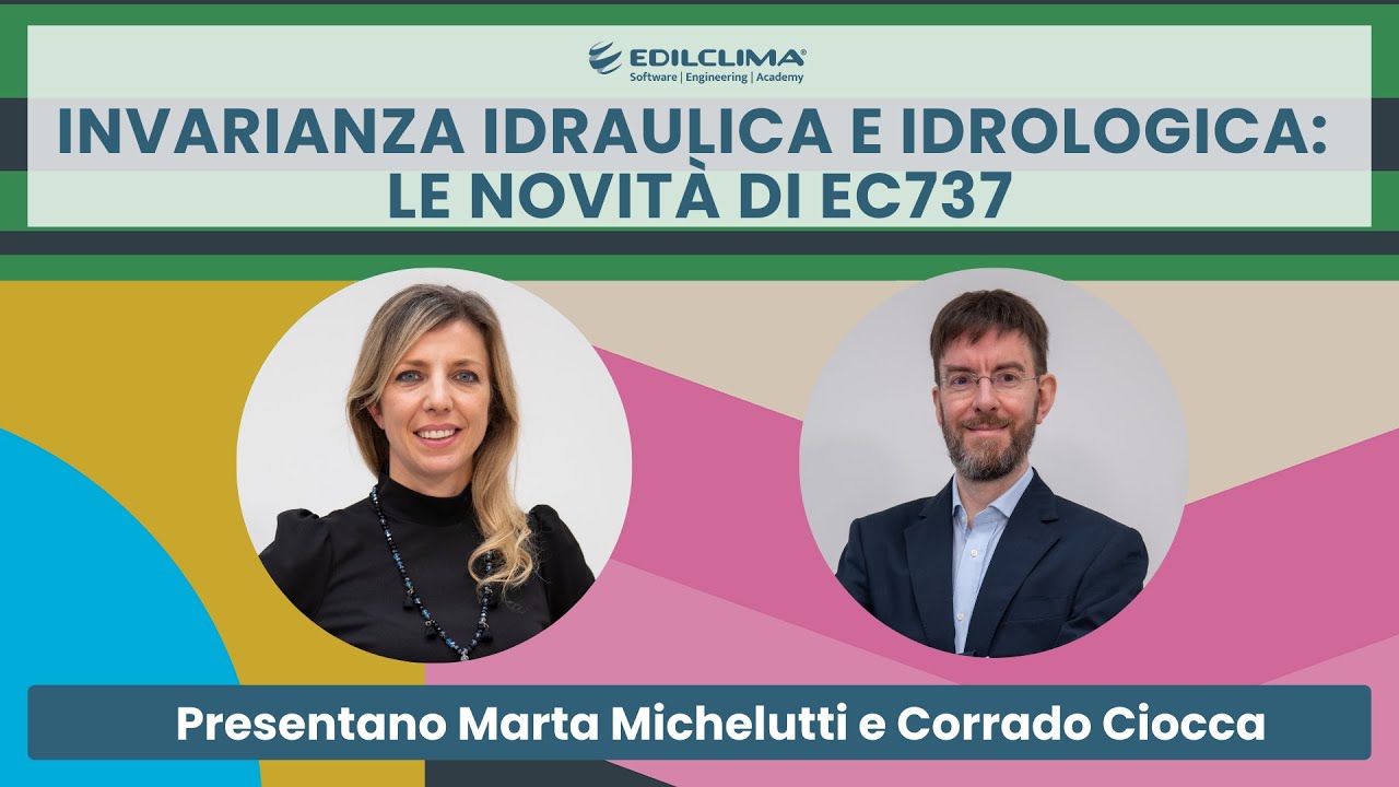 Invarianza idraulica e idrologica  le novità di EC737