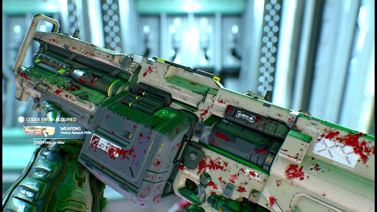 DOOM - All Weapons & Pick Up Animations