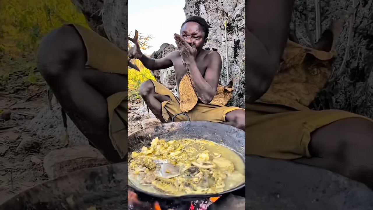 Real Tribal Africa | An Elder&rsquo;s Simple Cooking Life.#villagelife #cooking