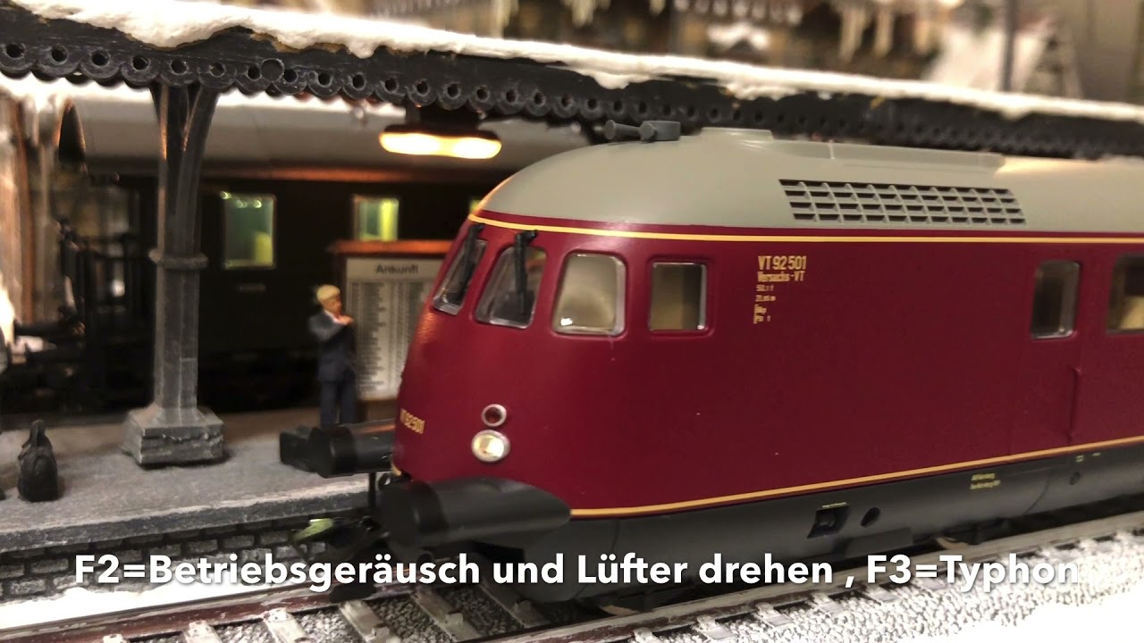 NEW - UNBOXING MÄRKLIN VT 92.5 Art.Nr. 39692