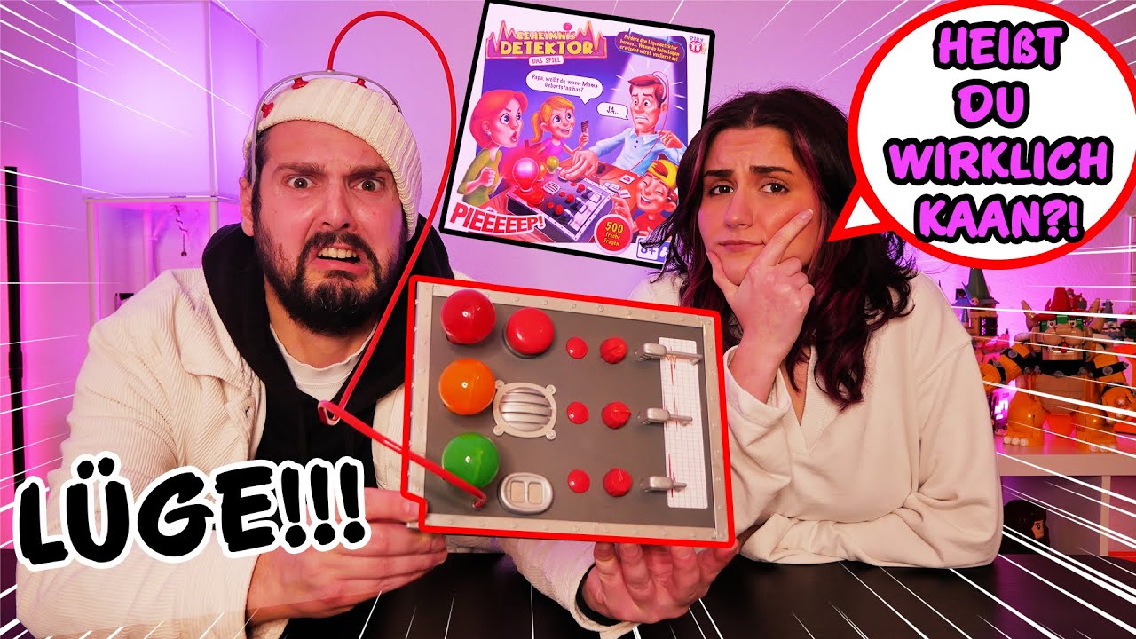 FIESE LÜGENDETEKTOR CHALLENGE! Wer lügt besser? Kaan VS. Dania