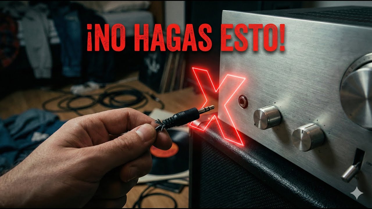 No conectes tu celular al amplificador así: El error que destruye tu fidelidad de audio. (DAC)