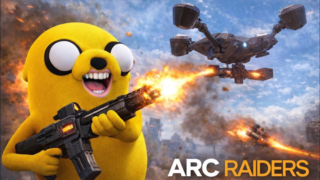 أفشل فريق في لعبه ARC RAIDERS 🤣🤣