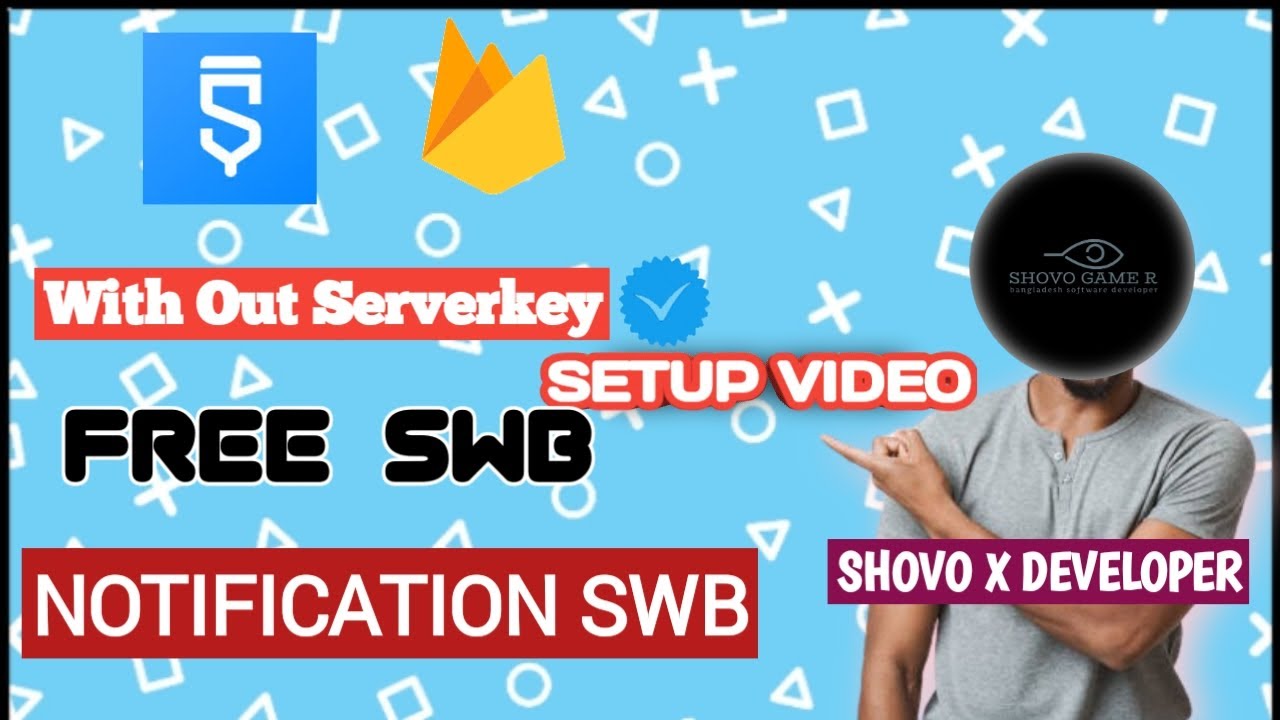 Notification Without Server Key || free swb || skectware pro