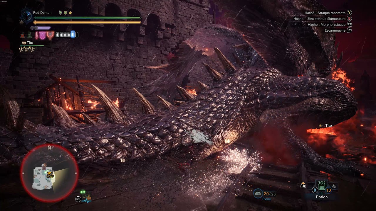 MHW Fatalis - solo - volto-hache !