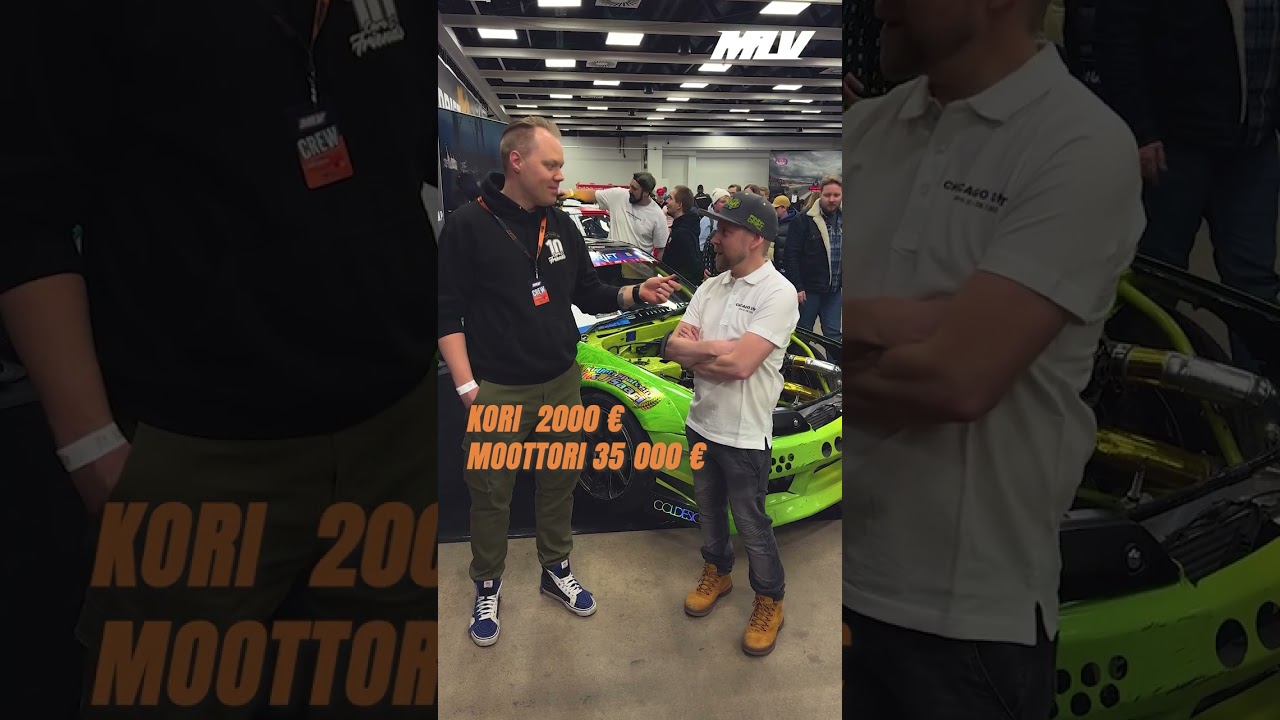 Mit&auml; maksaa @finndrift Nikon drifteri RB30 -moottorilla? 👀💰 #paljonsunautomaksaa #MLV