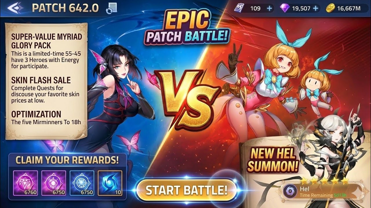 NEW HEL Summon 😱 Patch 642 Epic Battle – Worth It? | MLA