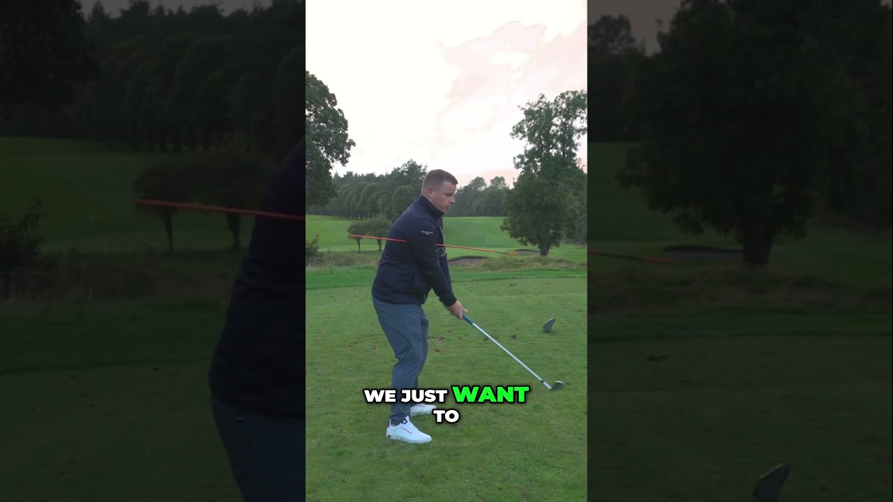 Great drill to stop your overswing and improve your backswing! 