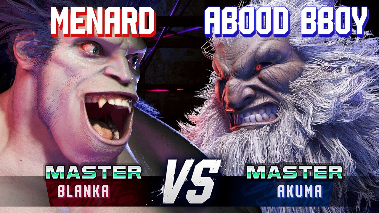 SF6 ▰ MENARD (Blanka) vs ABOOD BBOY (Akuma) ▰ High Level Gameplay