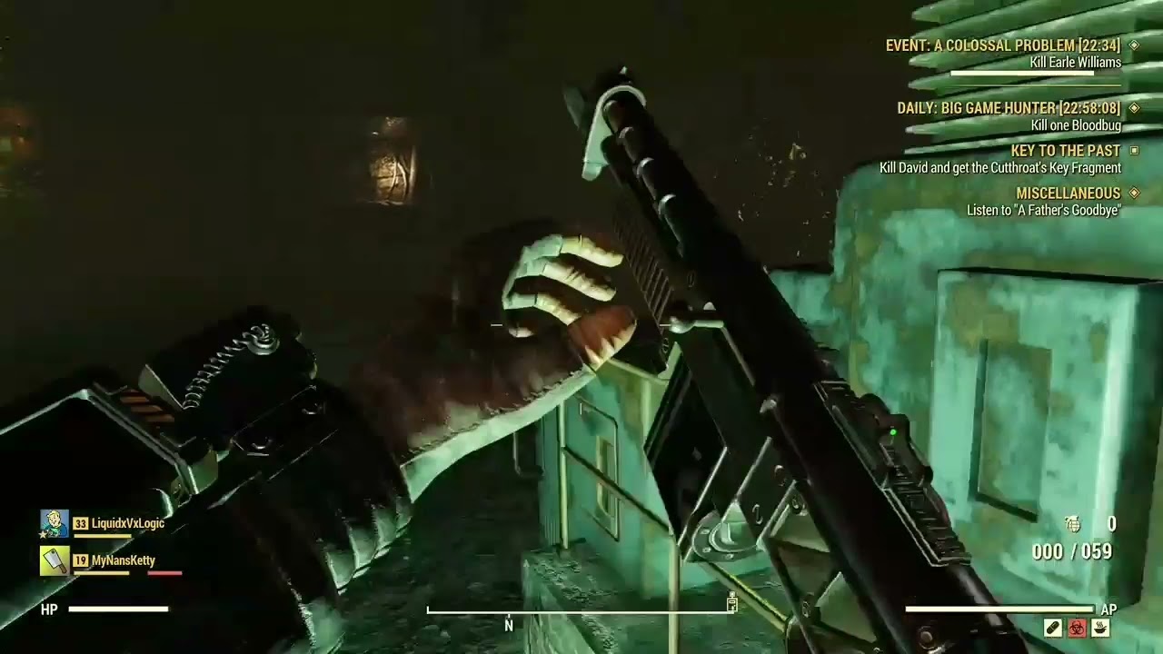 Fallout 76 taking on the colossal problem event as a low level for the 1st time🤦&zwj;♂️
