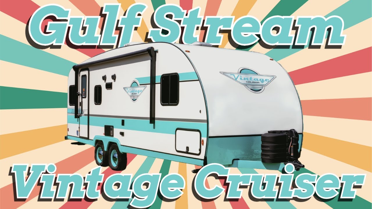 Retro Style Camper | New 2025 Gulf Stream Vintage Cruiser 23TWS