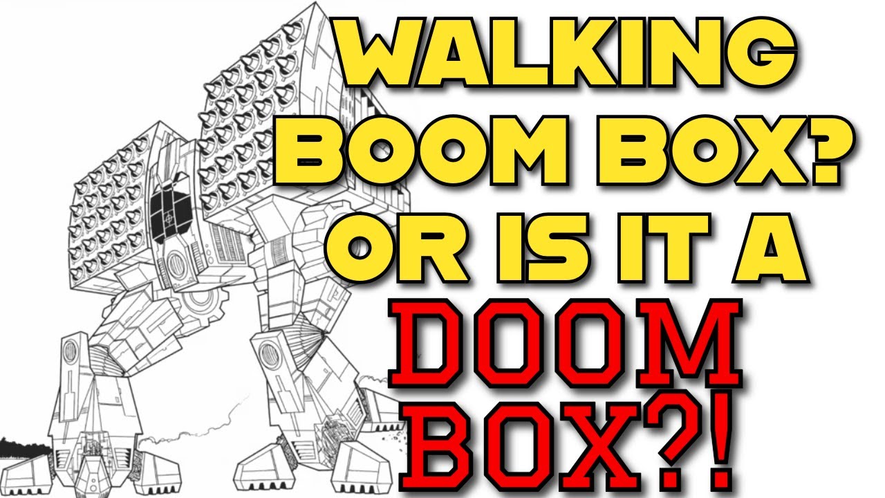 The Walking BOOM BOX! Yeoman Mech review. Roasting one of the worst mech designs in Battletech.