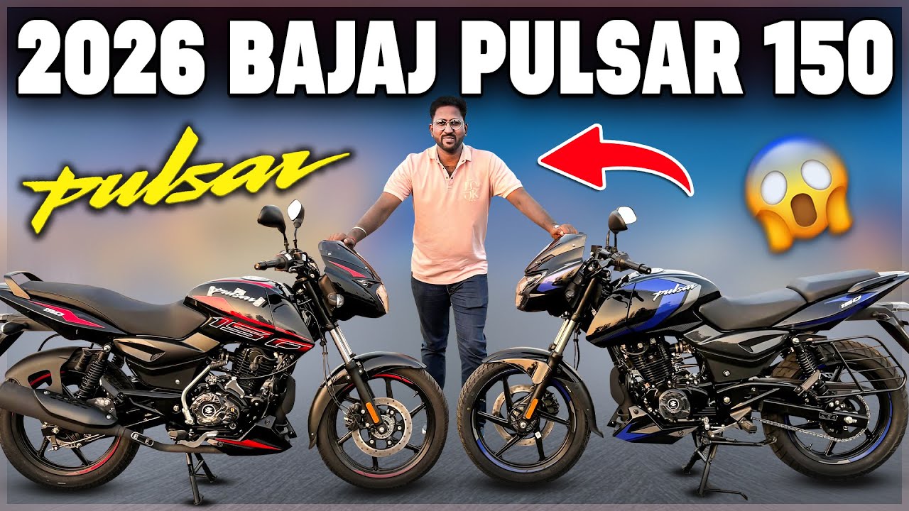 2026 Bajaj Pulsar 150 Launched 🔥 New LED Lights, Price & Features Explained