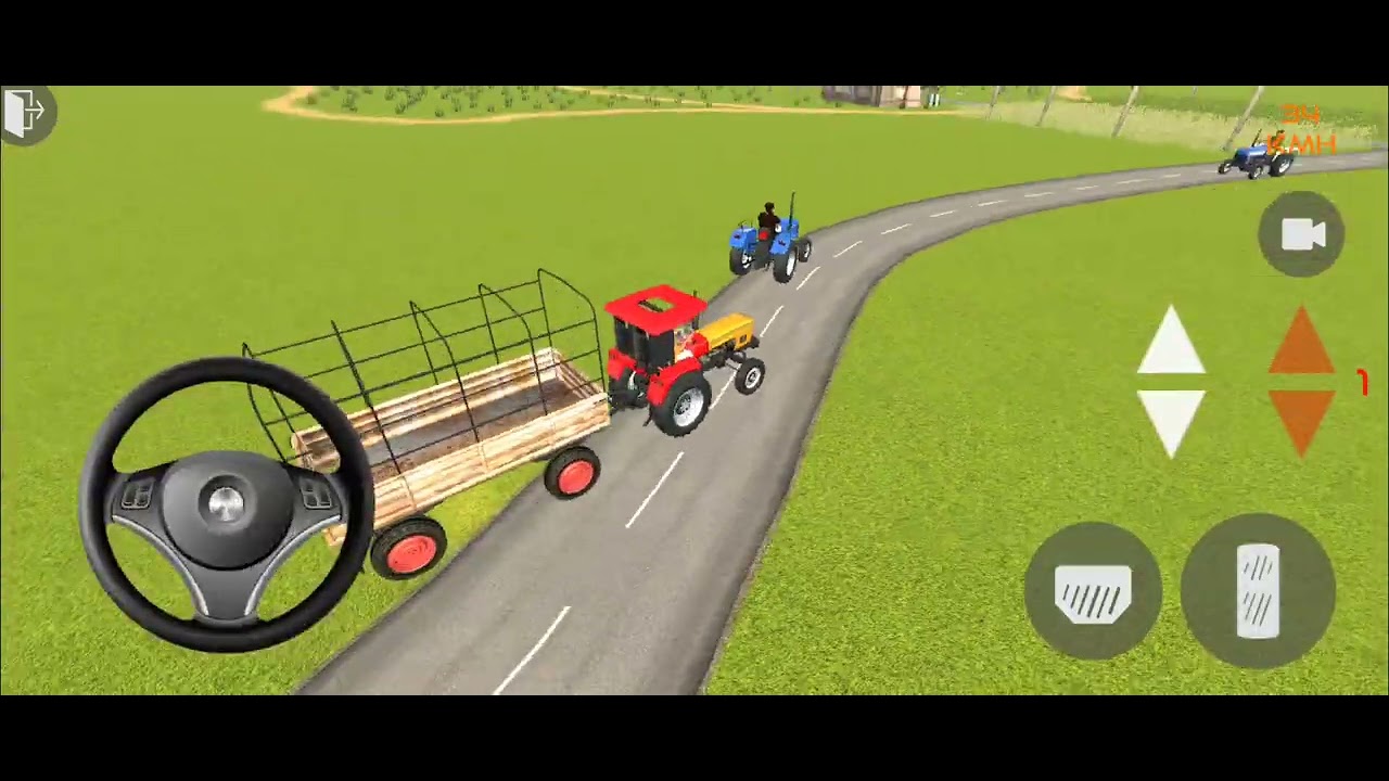 Indian tractor 3d gameplay Android phone 📱📱#1000subscriber #viralvideo 