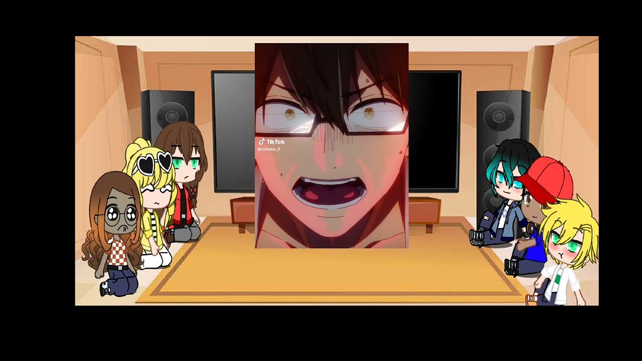 Miraculos react a Marinette as AI HOSHINO #miraculos# oshi no ko 