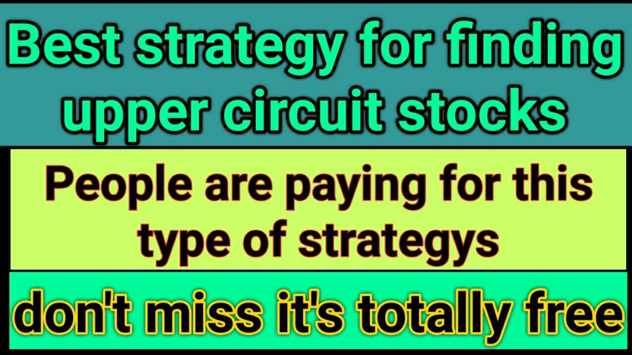How to find upper circuit stocks || stocks have only buyers