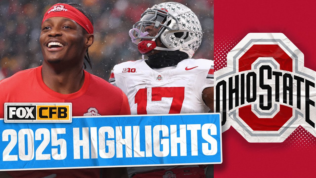 Carnell Tate 2025 Ohio State Buckeyes Season Highlights 🏈 FOX College Football