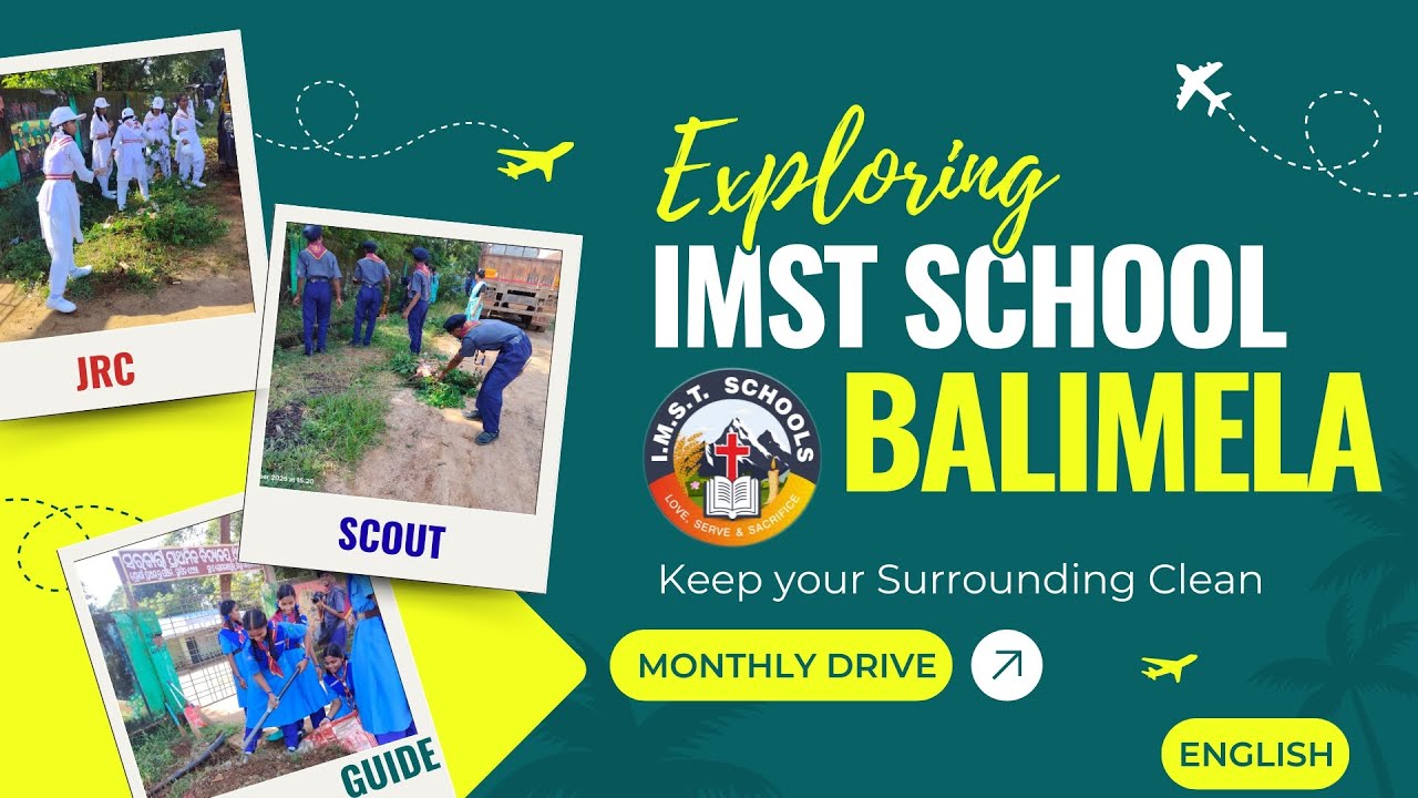 English Song | Clean, Clean, Balimela bright | Monthly Drive | @imstschoolbalimela