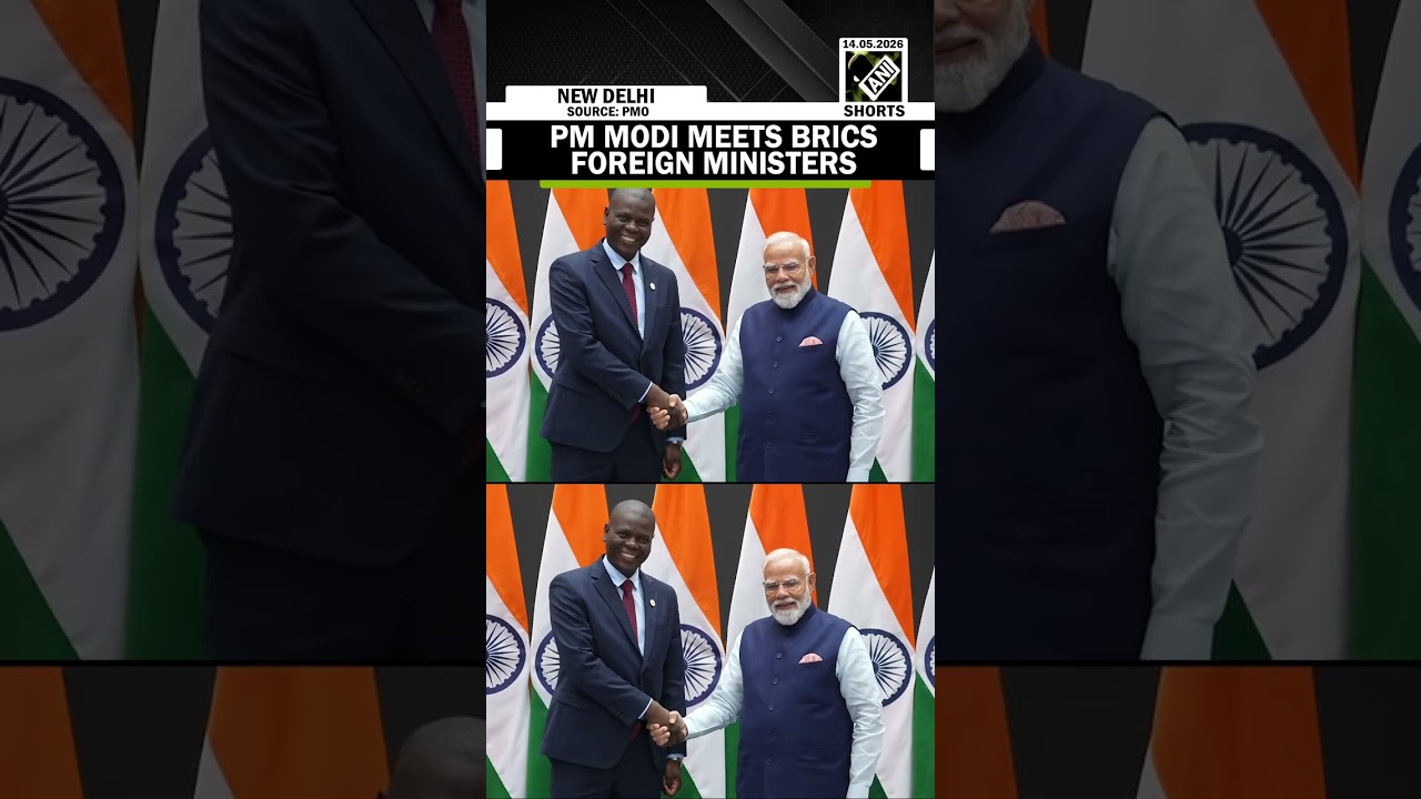 Watch! PM Narendra Modi meets with BRICS Foreign Ministers in Delhi