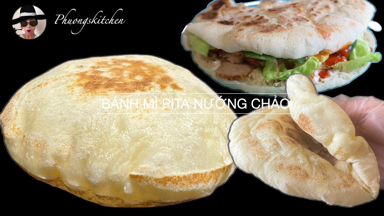BÁNH MÌ PITA NƯỚNG CHẢO