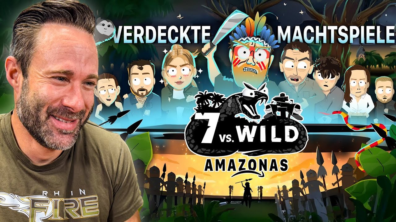 Das ist zu LUSTIG! 😆 7 vs. Wild: Amazonas-Parodie von Kritzelchaos | Otto reagiert