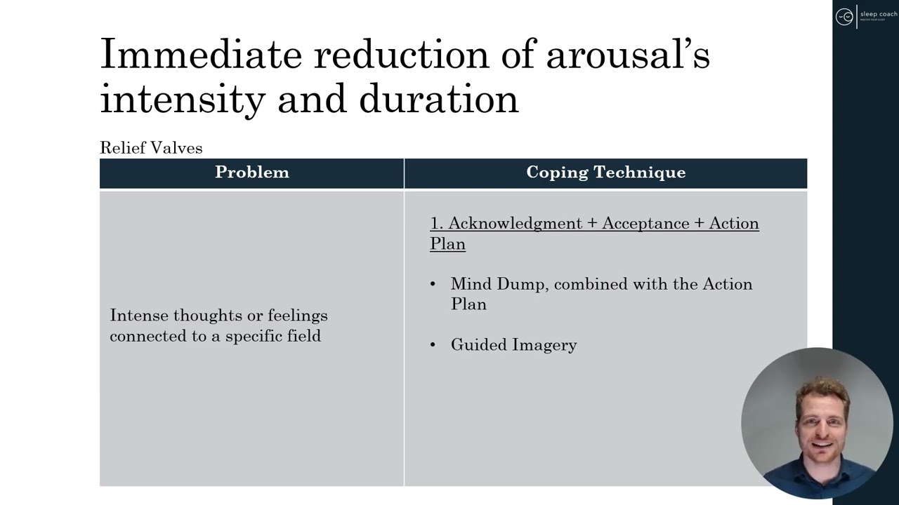 Insomnia Prevention Method No1: Relief Valves (P4, S7, S5)