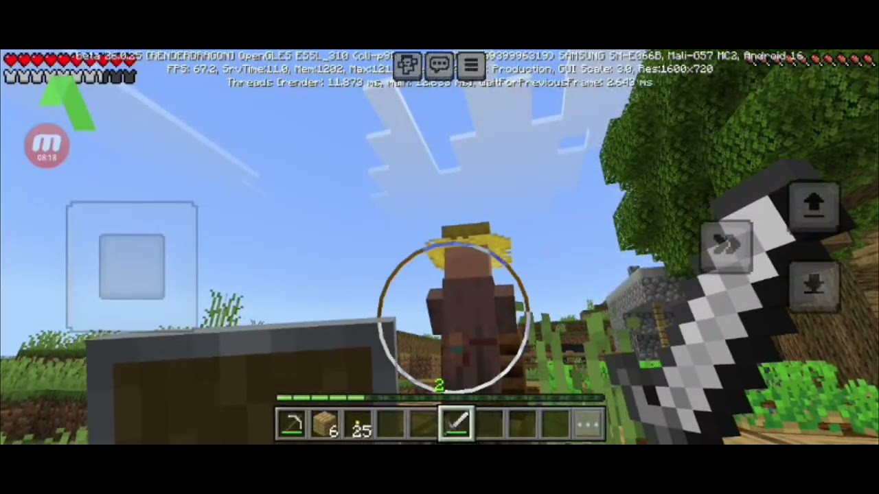 Minecraft gameplay 