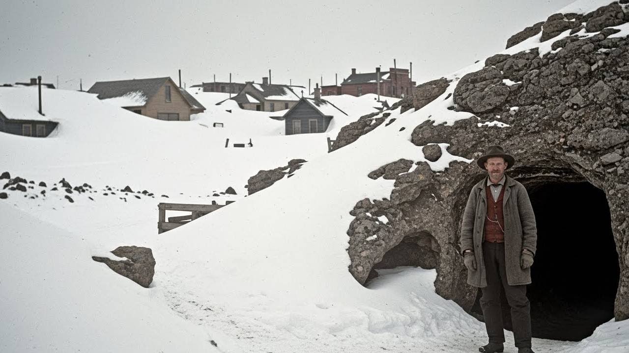 Nobody Could Believe His Bunker in the Cave... Until the Winter Storm Buried the Town