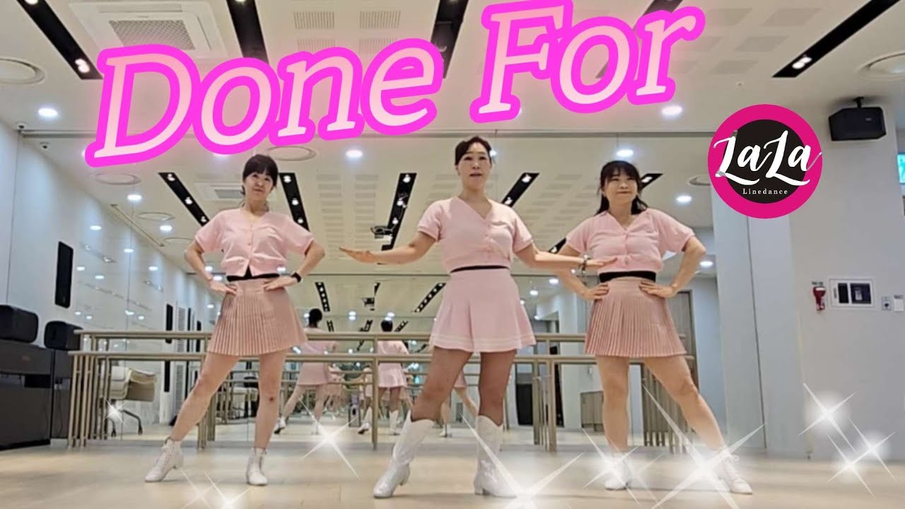 Done For linedance/돈포 라인댄스/김라윤 라라라인댄스 민라인댄스코리아 강원춘천지부 