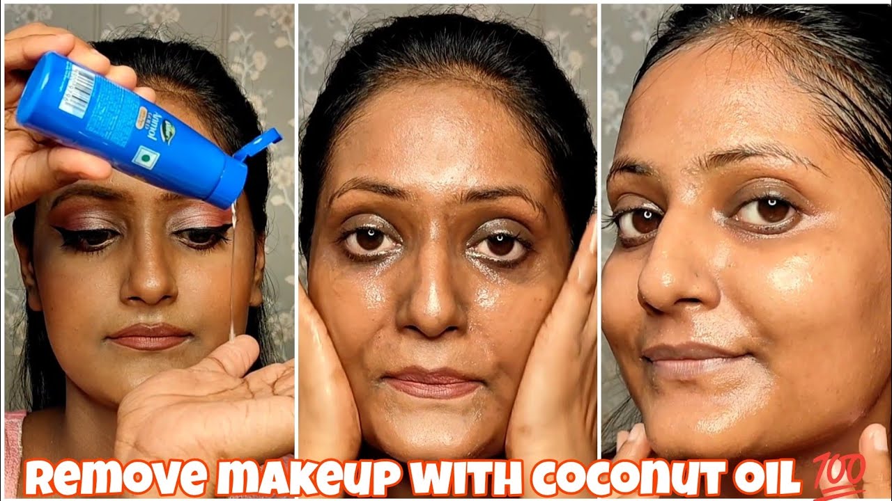 How to remove makeup without makeup remover 💯