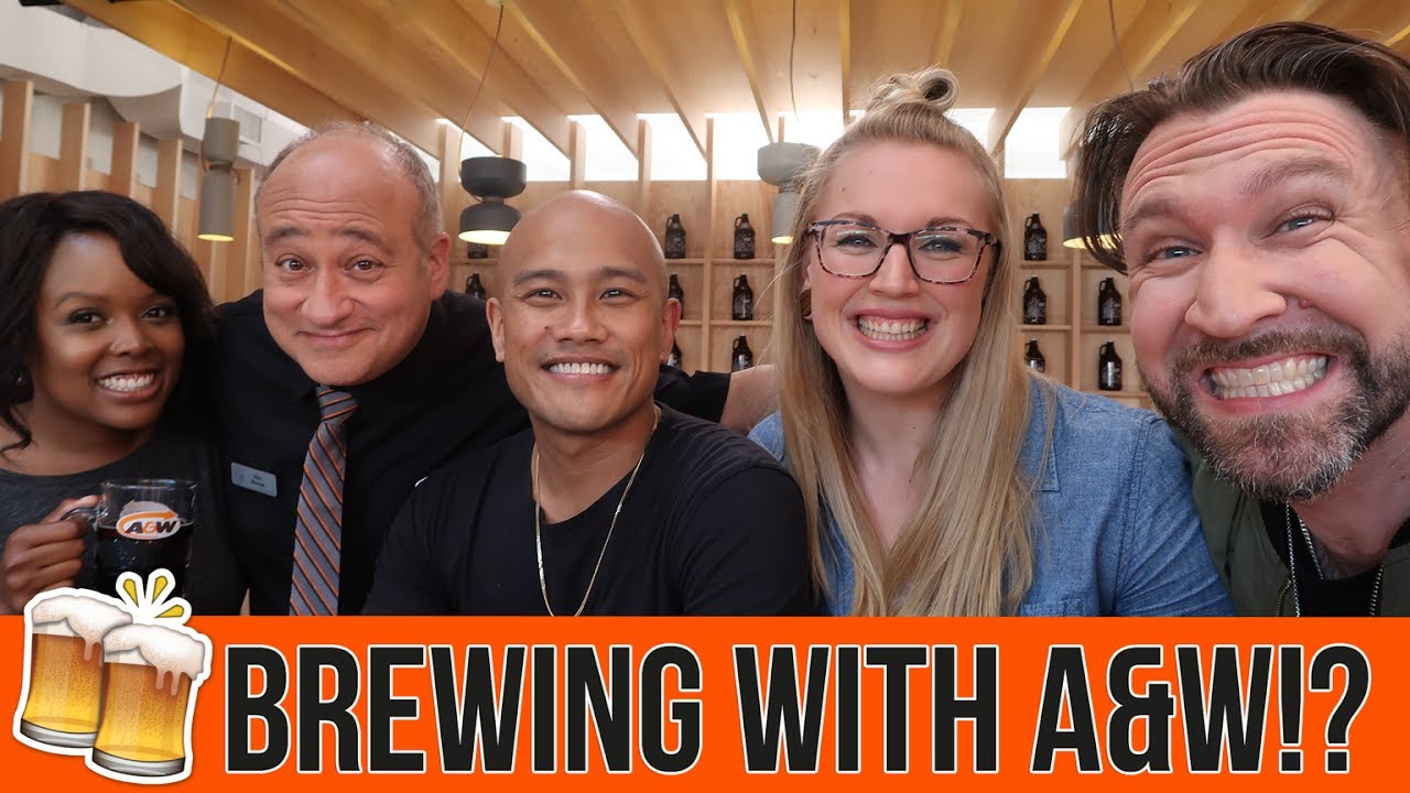 BREWING WITH A&W?!? | A&W Canada​ Root Brewery Vlog